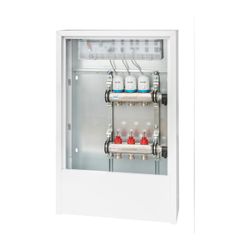 Flamco Verteilerstation für Fußbodenheizung, 2 Heizkreise mit Regelung, vormontiert im A... FLAMCO-F18780 4013852272798 (Abb. 1)
