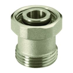 Flamco Verlängerung 20mm G 3/4" Innengewinde Eurokonus x G 3/4" Außengewinde Eurokonus v... FLAMCO-F22165 4013852243170 (Abb. 1)
