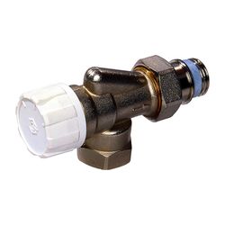 Flamco Thermostatventil Axial DN 15 mit Voreinstellung, Rp 1/2" x G 1/2" Außengewinde, M... FLAMCO-F34008 4013852270305 (Abb. 1)