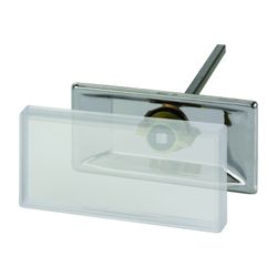 Flamco Anschweiß-Schilderhalter Edelstahl, Kunststoff für Schilder 100x50mm... FLAMCO-F55004 4013852216884 (Abb. 1)