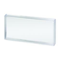 Flamco Klarsichtabdeckung für Schilder 100x50mm Kunststoff... FLAMCO-F55010 4013852216945 (Abb. 1)