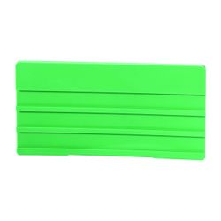 Flamco Bezeichnungsschild ohne Leerleisten 100x50mm Kunststoff, Grau... FLAMCO-F55101.03 4013852217010 (Abb. 1)