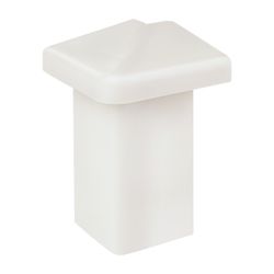 Flamco Außenecke T für Sockelleiste T Kunststoff, Weiß... FLAMCO-F71015 4013852221598 (Abb. 1)