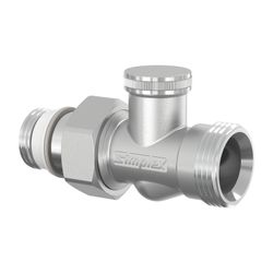 Flamco Rücklaufverschraubung Durchgang Typ N G 1/2" Außengewinde x G 3/4" Außengew. Euro... FLAMCO-F10374 4013852204065 (Abb. 1)