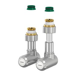 Flamco Multigrip Hahnblock Eck Teleskop EVT G 3/4" Innengewinde x 15 Messing vernickelt ... FLAMCO-F13444 4013852234307 (Abb. 1)