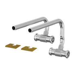 Flamco Sockelleistenanschluss Press Rohrende 12mm x Press 18 M+V-Kontur, Messing... FLAMCO-F13472 4013852257092 (Abb. 1)