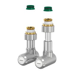 Flamco Multigrip Hahnblock Eck Teleskop EVT G 3/4" Innengewinde x 15 Messing vernickelt ... FLAMCO-F13444 4013852234307 (Abb. 1)