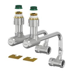 Flamco Anschlussgarnitur VK31 Eurokonus G 3/4" Innengewinde x G 3/4" Außengewinde Messin... FLAMCO-F13468 4013852255388 (Abb. 1)