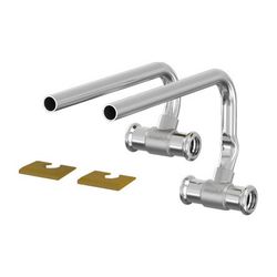 Flamco Sockelleistenanschluss Press Rohrende 12mm x Press 18 M+V-Kontur, Messing... FLAMCO-F13472 4013852257092 (Abb. 1)