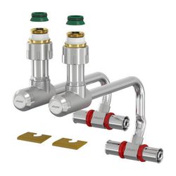 Flamco Anschlussgarnitur VK31 U/F/H/TH-Kontur G 3/4" Innengewinde x Press 16x2 vernickel... FLAMCO-F13482 4013852262317 (Abb. 1)
