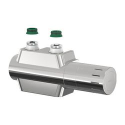 Flamco Ventilhahnblock Variodesign Einrohr mit Thermostatkopf TC-D1 und Blende, verchrom... FLAMCO-F12166 4013852270015 (Abb. 1)