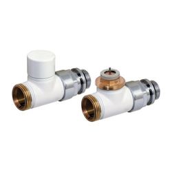 Flamco Design Thermostat-Ventil-Set Durchgang D3805 G 1/2" Außengewinde x G 3/4" Außen... FLAMCO-C3805314 3430650261600 (Abb. 1)