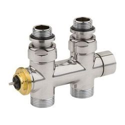Flamco Design Ventilhahnblock Durchgang 739S G 1/2" Außengewinde x G 3/4" Außengewinde ... FLAMCO-C739035 3430650448346 (Abb. 1)