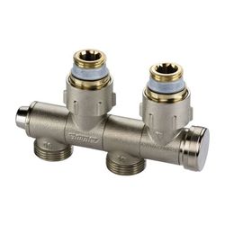 Flamco Variocon Uni-Hahnblock schwenkbar U1 G 3/4" Innengewinde x G 3/4" Außengewinde ve... FLAMCO-F10026 4013852200654 (Abb. 1)