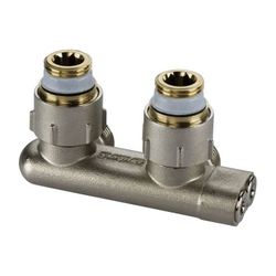 Flamco Umlenkstück Eck E1/50 G 3/4" Innengewinde x G 3/4" Außengewinde Messing vernickel... FLAMCO-F10077 4013852201002 (Abb. 1)