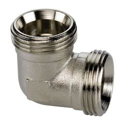 Flamco Kupplungswinkel G 3/4" Außengewinde Eurokonus Messing vernickelt... FLAMCO-F10387 4013852204287 (Abb. 1)