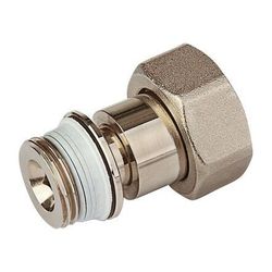 Flamco Ausgleichstülle G 3/4" Außengewinde x G 1" i Konus Messing vernickelt selbstdicht... FLAMCO-F10512 4013852259027 (Abb. 1)