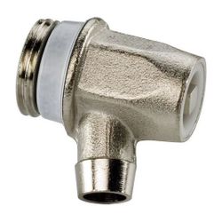 Flamco S Exclusiv Entleerungsstopfen G 1/2" Außengewinde Messing vernickelt metall. Ausl... FLAMCO-F10604 4013852205147 (Abb. 1)