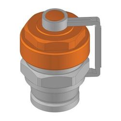 Flamco Kappe für FE-Stopfen G 3/4" Innengewinde Messing vernickelt... FLAMCO-F10642 4013852245501 (Abb. 1)