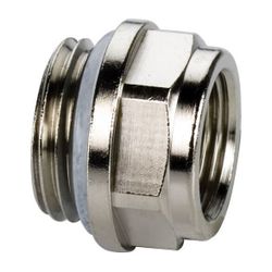 Flamco Reduzierstopfen Standard G 1/2" Außengewinde x G 3/8" Innengewinde Messing vernic... FLAMCO-F10705 4013852205680 (Abb. 1)