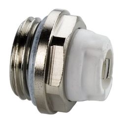 Flamco Luftstopfen C Standard G 1/2" Außengewinde Messing vernickelt Kunststoff Auslauf,... FLAMCO-F10714 4013852205758 (Abb. 1)