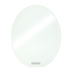 Flamco Design Blende für Regelboxen Sicherheitsglas oval... FLAMCO-F11819 4013852260023 (Abb. 1)
