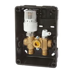 Flamco Regelbox RTL-I Standard RTL-Kopf, innenliegendes Thermostatventil G 3/4" AG Eurok... FLAMCO-F11831 4013852259973 (Abb. 1)