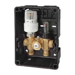 Flamco Regelbox RTL-I Exclusiv RTL-Kopf, innenliegendes Thermostatventil G 3/4" AG Eurok... FLAMCO-F11832 4013852259980 (Abb. 1)
