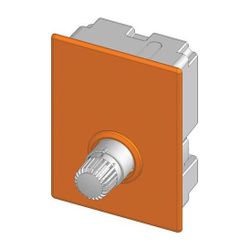 Flamco Abdeckung für Regelbox mit Kopf außen Kunststoff, Weiß... FLAMCO-F11860 4013852245457 (Abb. 1)