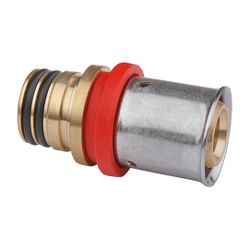 Flamco Pressadapter U/F/H/TH-Kontur Sirocon 16 x 2mm Messing, Edelstahl... FLAMCO-F13313 4013852264465 (Abb. 1)