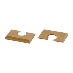 Flamco Abdeckrosette für Sockelleistenausschnitt 12mm Kunststoff Eiche hell... FLAMCO-F13458 4013852212572 (Abb. 1)