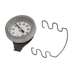 Flamco Anlegethermometer für Edelstahl-Verteiler D 33mm, 0-80 Grad C... FLAMCO-F18525 4013852249424 (Abb. 1)