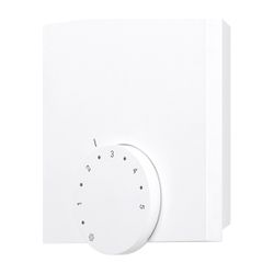 Flamco Analog Raumthermostat elektrisch 230V ohne Display, Weiß... FLAMCO-F18585 4013852249813 (Abb. 1)