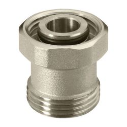 Flamco Verlängerung 20mm G 3/4" Innengewinde Eurokonus x G 3/4" Außengewinde Eurokonus v... FLAMCO-F22165 4013852243170 (Abb. 1)