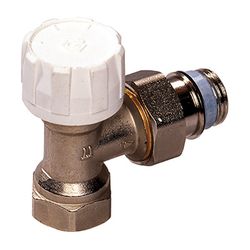Flamco Thermostatventil Eck DN 20 mit Voreinstellung, Rp 3/4" x G 3/4" Außengewinde, M30... FLAMCO-F34005 4016715144454 (Abb. 1)