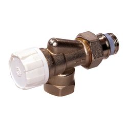 Flamco Thermostatventil Axial DN 15 mit Voreinstellung, Rp 1/2" x G 1/2" Außengewinde, M... FLAMCO-F34008 4013852270305 (Abb. 1)