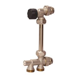 Flamco Zweirohranschluss-Set DN 15, M30x1,5 Axialventil, ohne Voreinstellung... FLAMCO-F34151 4013852270404 (Abb. 1)