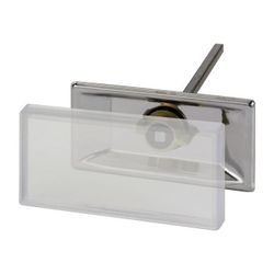 Flamco Anschweiß-Schilderhalter Edelstahl, Kunststoff für Schilder 100x50mm... FLAMCO-F55004 4013852216884 (Abb. 1)
