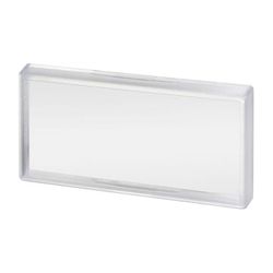 Flamco Klarsichtabdeckung für Schilder 100x50mm Kunststoff... FLAMCO-F55010 4013852216945 (Abb. 1)