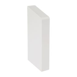 Flamco Endstück T für Sockelleiste T links Kunststoff, Weiß... FLAMCO-F71045 4013852221734 (Abb. 1)