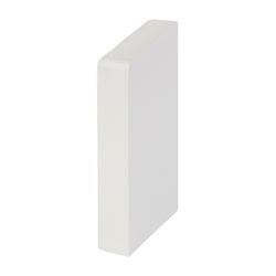 Flamco Endstück T für Sockelleiste T rechts Kunststoff, Weiß... FLAMCO-F71061 4013852221802 (Abb. 1)