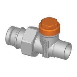 Flamco Kappe für Rücklaufverschraubung Typ L und N Messing vernickelt... FLAMCO-F99577 4013852243293 (Abb. 1)