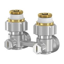 Flamco Exclusiv Eck Hahnblock E1/50 G 3/4" Innengewinde x G 3/4" Außengewinde Messing ve... FLAMCO-F10012 4013852200265 (Abb. 1)