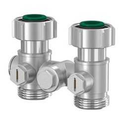 Flamco Exclusiv Durchgang Einrohr-Hahnblock D2/50 G 3/4" Innengewinde x G 3/4" Außengewi... FLAMCO-F10005 4013852200098 (Abb. 1)