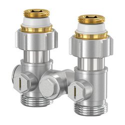 Flamco Exclusiv Durchgang Einrohr-Hahnblock D1/50 G 3/4" Innengewinde x G 3/4" Außengewi... FLAMCO-F10001 4013852200029 (Abb. 1)