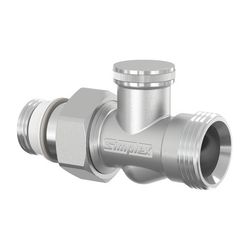 Flamco Rücklaufverschraubung Durchgang Typ N G 1/2" Außengewinde x G 3/4" Außengew. Euro... FLAMCO-F10374 4013852204065 (Abb. 1)
