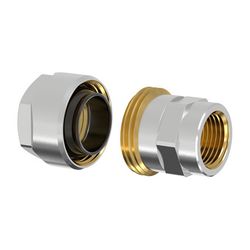 Flamco Plus DVGW Schwarzrohradapter für Rohr 3/8" x G 1/2" Innengewinde... FLAMCO-F13090 4013852265639 (Abb. 1)
