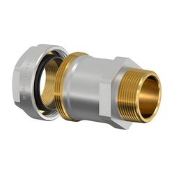 Flamco Plus DVGW Schwarzrohradapter für Rohr 1 1/2" x R1 1/2", mit Außengewinde... FLAMCO-F13083 4013852321571 (Abb. 1)