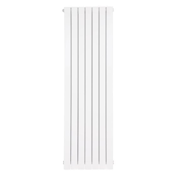 Fondital Aluminium-Heizkörper Garda S/90 AC 1600/5, 1687x420x90mm, 1.375W, Aluminium, Weiß RAL 9010