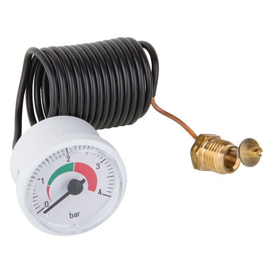 Fondital Druckmanometer, 0-4 bar, 42mm, Kunststoff